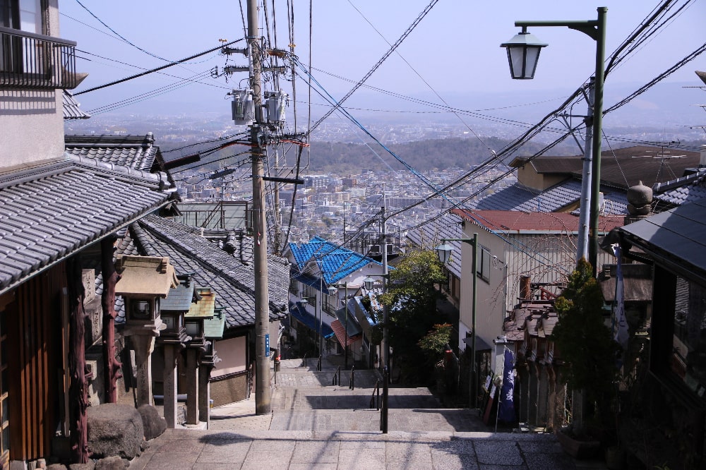 生駒・門前町